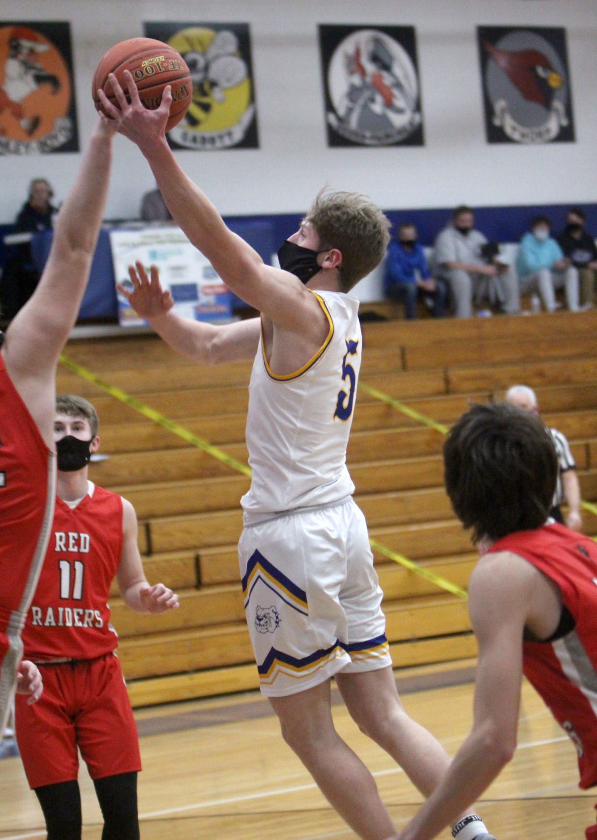Bruce at McDonell boys basketball 2-19-21